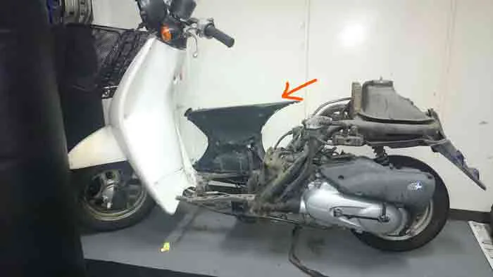 ホンダ トゥデイ AF61 エンジン 要整備品 トゥデイAF61】原付のフレームとエンジンの分離方法｜エンジン